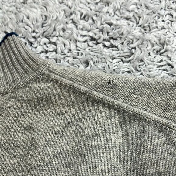 NWT BLUE ICE XL Unisex Wool Cashmere Blend Short Sleeve Sweater - Picture 9 of 15